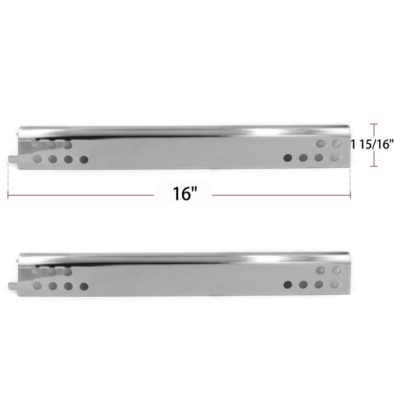 Hongso Replacement Parts for Charbroil 4 Burner Grill 463446015, 466446015, 463446016, 463446017, 463447018 Models, Propane Burners,Heat Plates and Adjustable Crossover Tubes - Image 2